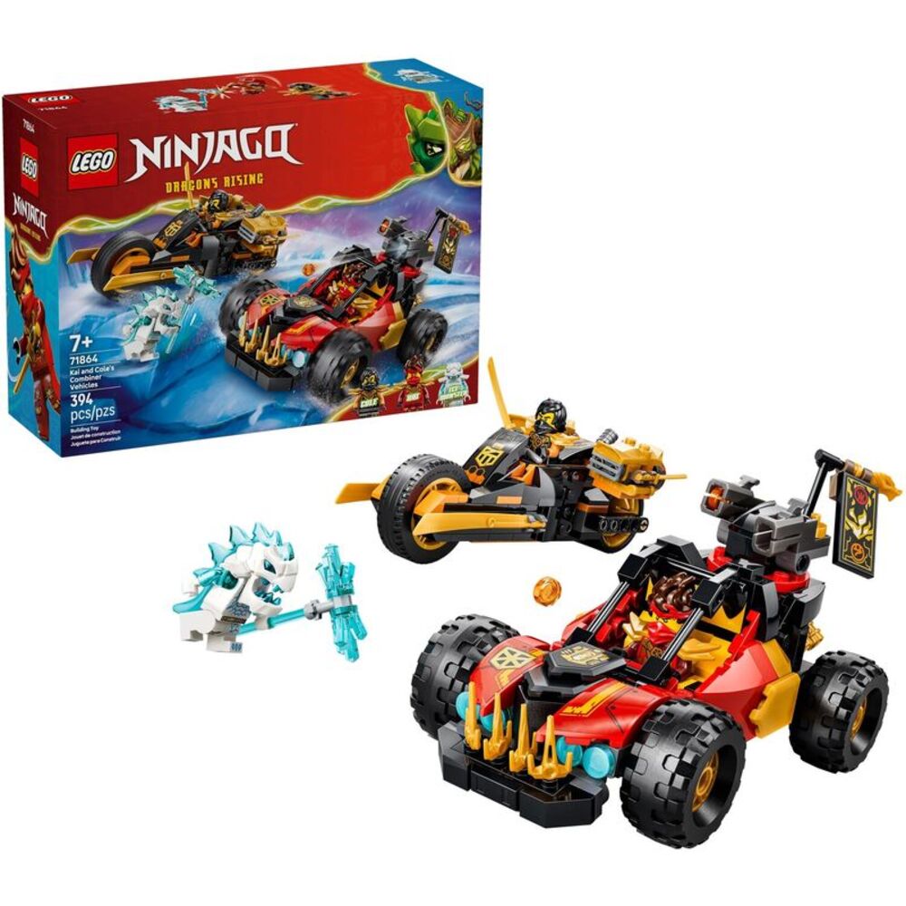 LEGO® Ninjago® Kai and Cole's Combiner Vehicles 71864  COLLECTIBLES